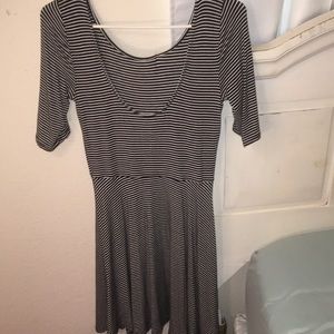 stripped dress
